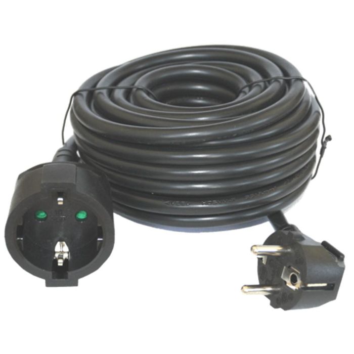 Silver Cable Prolongador Eléctrico 10 Metros Negro 3500W H05VV-F