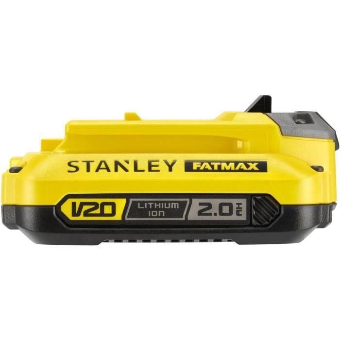 Batería - STANLEY FATMAX V20 - SFMCB202-XJ - 18V 2Ah 1 Batería - STANLEY FATMAX V20 - SFMCB202-XJ - 18V 2Ah 1