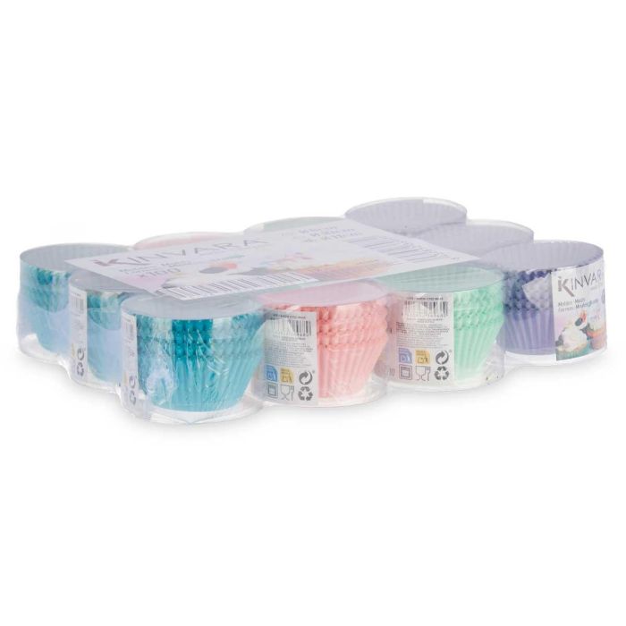 Set 100 Moldes Papel Reposteria 11Cm Surtidos Kinvara (48 Unidades) 2 Set 100 Moldes Papel Reposteria 11Cm Surtidos Kinvara (48 Unidades) 2