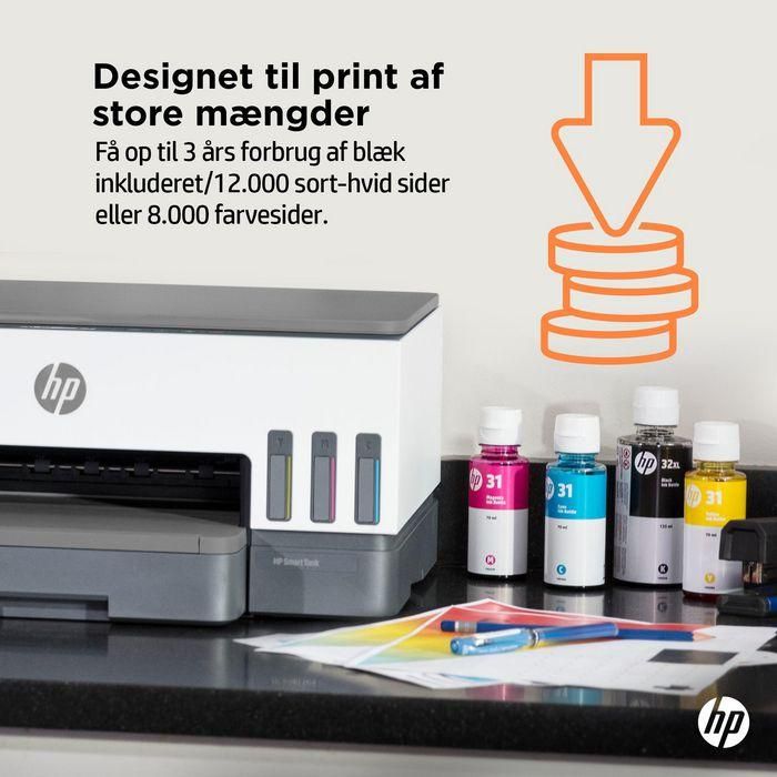HP Smart Tank 7005 Multifunción Color A4 Dúplex de Inyección de Tinta con Wi-Fi, Bluetooth y Sistema de Tinta Recargable de Alta Capacidad (Impresión, Copia, Escaneado) 24