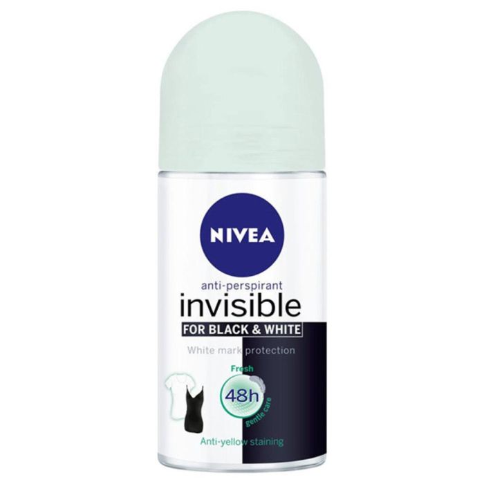 Nivea Invisible Black & White Fresh Anti-Perspirant Roll-On