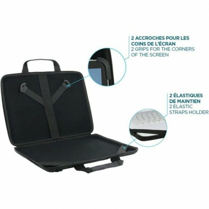 Maletín para Portátil Mobilis 003067 12,5-14" Negro Multicolor 3