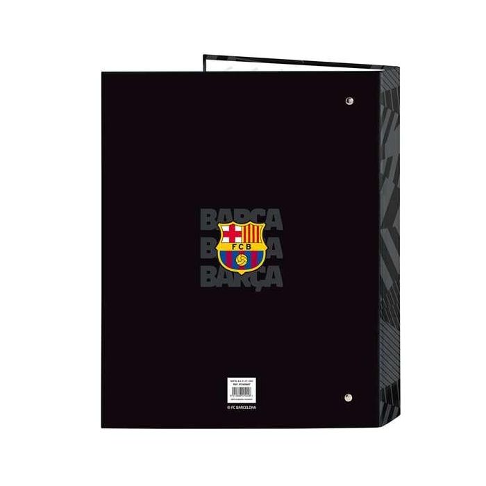 Safta Carpeta Folio 4 ani.mixtas F.C.Barcelona "Black" 26,5x33x4 cm 1