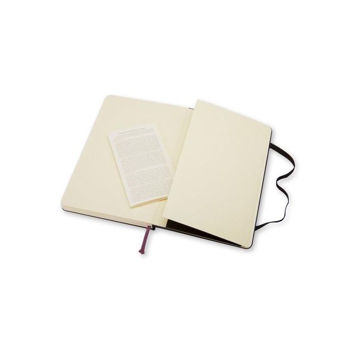 Cuaderno Moleskine Clasico Tapa Dura 9X14 192H 70Gr. Lisa Con Goma Negra 3