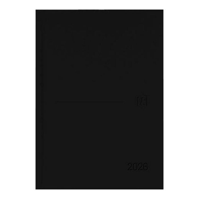 Agenda Oxford MINIMAL Negro A5 21 x 14,8 cm 2026 (5 Unidades)