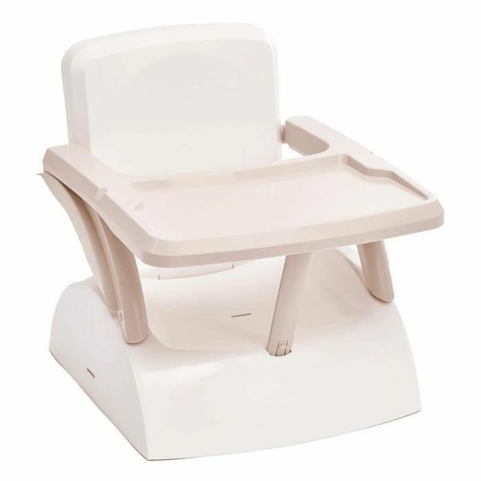 THERMOBABY YEEHOP Asiento elevador para niños 2 en 1 - 6-18 meses - Arnés de seguridad de 3 puntos - Tableta extraíble - Marron icé