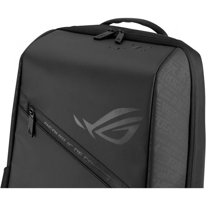ASUS BP2501 ROG RANGER Mochila Gaming para Portátiles 16" Ranger, Poliéster PU, Negro, Resistente al Agua 3 ASUS BP2501 ROG RANGER Mochila Gaming para Portátiles 16" Ranger, Poliéster PU, Negro, Resistente al Agua 3