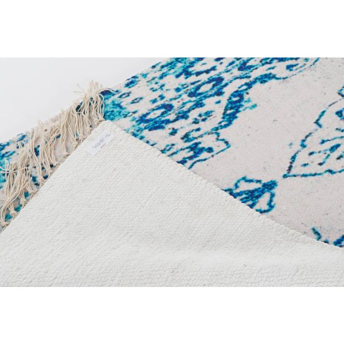 Alfombra Arabe DKD Home Decor Azul 240 x 1 x 60 cm 4 Alfombra Arabe DKD Home Decor Azul 240 x 1 x 60 cm 4