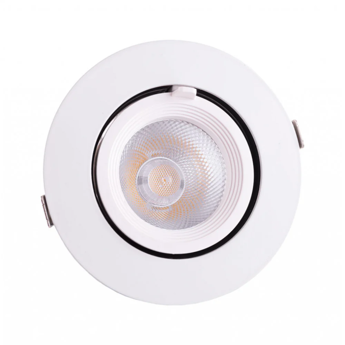 Foco Downlight LED 15W 2550Lm 2700K Circular Orientable 40.000H [HO-COB-C-OR-15W-WW] 1