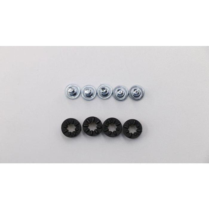 Lenovo HDD screw and grommet kit for secure hard drive mounting in Lenovo systems, includes standard screws and large washers. 1 Lenovo HDD screw and grommet kit for secure hard drive mounting in Lenovo systems, includes standard screws and large washers. 1