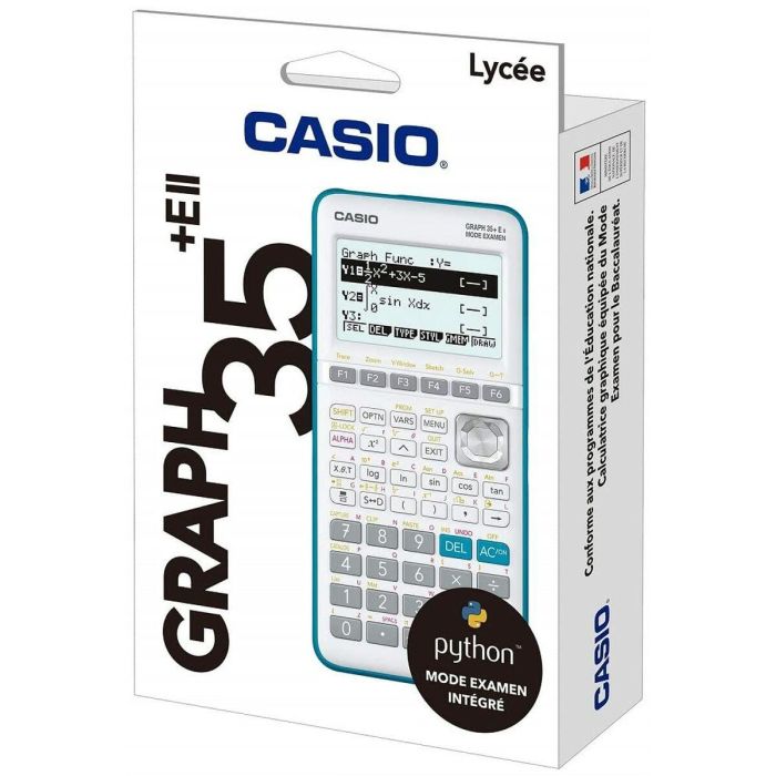Casio Graph 35 + E II Calculadora Gráfica Científica Programable Python 1 Casio Graph 35 + E II Calculadora Gráfica Científica Programable Python 1