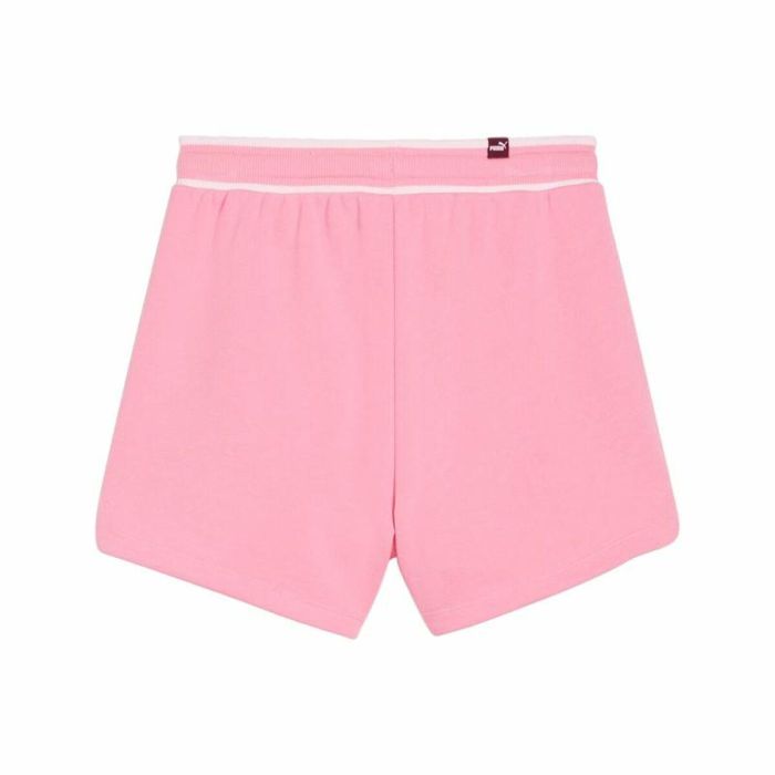 Pantalones Cortos Infantiles Puma Squad G Rosa 13-14 Años 1