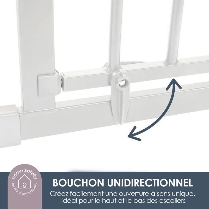Barrera de seguridad infantil - Discovery 3 - DREAMBABY - 74,5 cm a 1,95 cm - Blanco 4 Barrera de seguridad infantil - Discovery 3 - DREAMBABY - 74,5 cm a 1,95 cm - Blanco 4