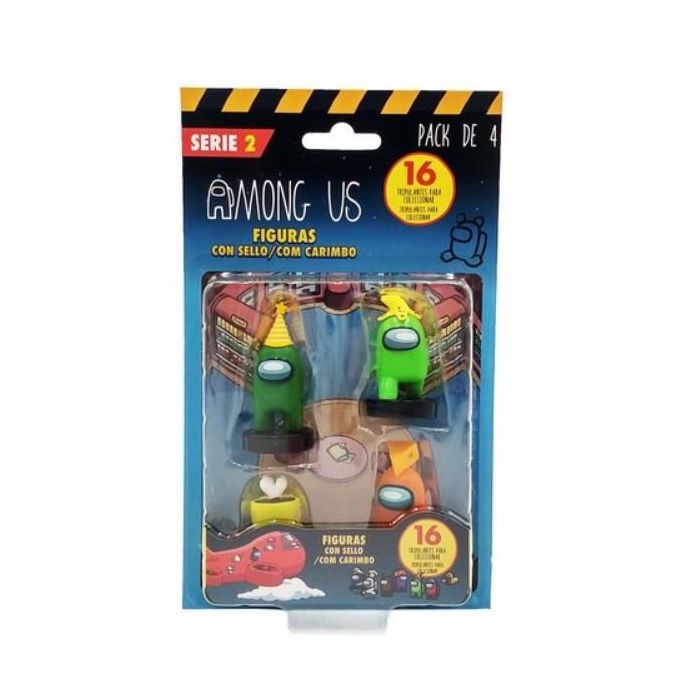 Figuras Among Us S2 Caja Pack Figuras Among Us S2 Caja Pack