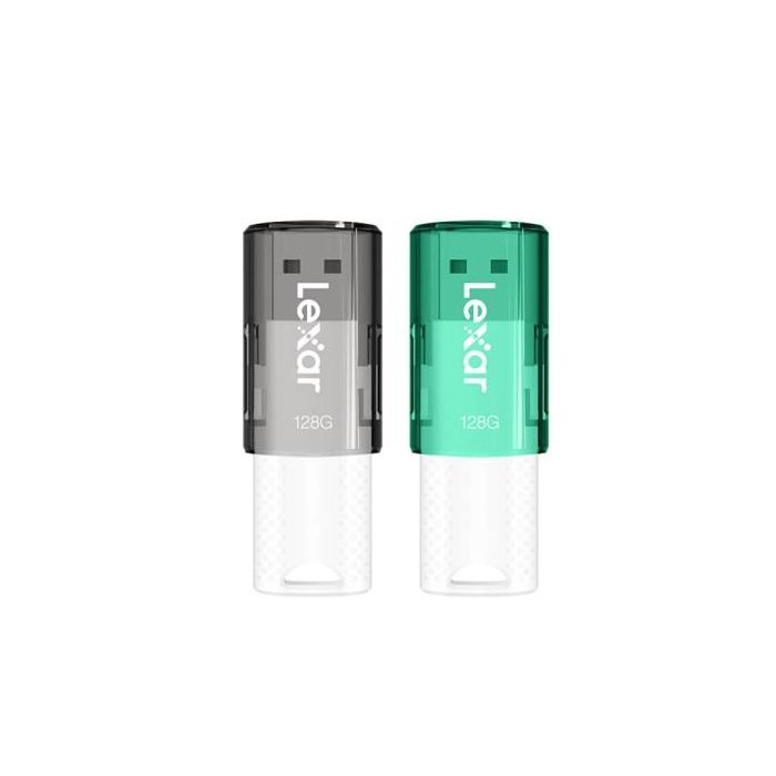 Lexar 2X128Gb Pack Jumpdrive S60 Usb 2.0 Flash Drive