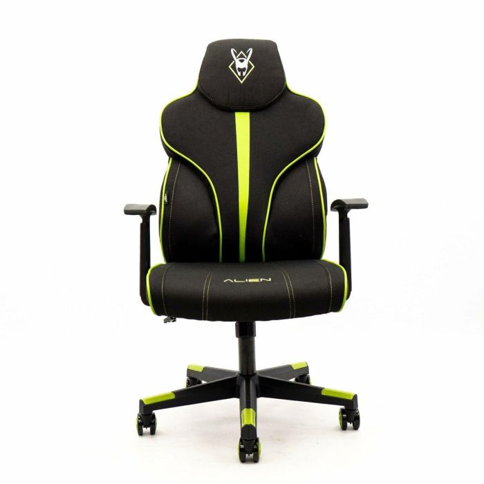 Woxter GM26-056 Silla Gaming Stinger Station Alien Verde Ergonómica, Altura Ajustable, Cojín Lumbar, Piel Sintética Transpirable, 150 kg 19 Woxter GM26-056 Silla Gaming Stinger Station Alien Verde Ergonómica, Altura Ajustable, Cojín Lumbar, Piel Sintética Transpirable, 150 kg 19