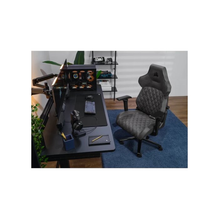 Corsair Silla para Videojuegos de PC TC500 LUXE CF-9010066-WW Asiento Acolchado Negro 7