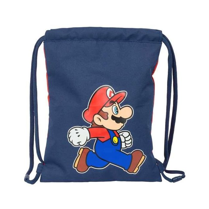 Safta Saco Plano Junior Super Mario "Trick" 26x34x1cm 0 Safta Saco Plano Junior Super Mario "Trick" 26x34x1cm 0
