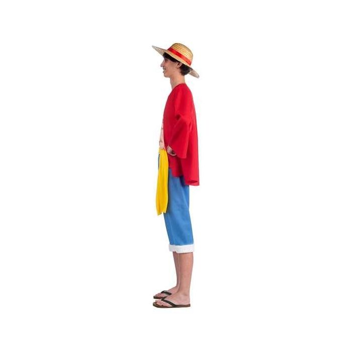 Disfraz luffy sombrero, chaqueta, camiseta, fajín y pantalón talla l 1 Disfraz luffy sombrero, chaqueta, camiseta, fajín y pantalón talla l 1