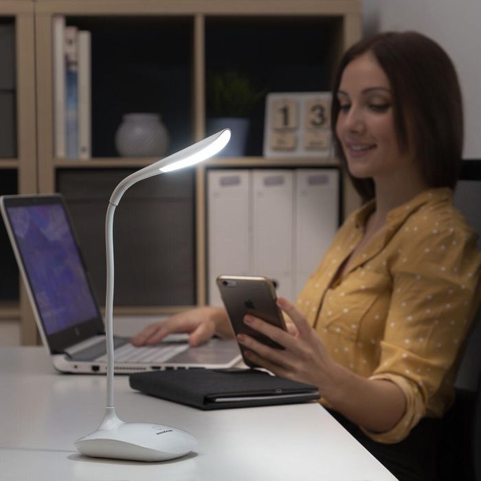 Lámpara LED de Mesa Recargable Táctil Lum2Go InnovaGoods 11 Lámpara LED de Mesa Recargable Táctil Lum2Go InnovaGoods 11
