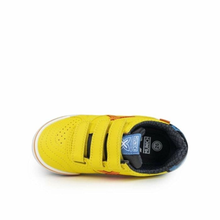 Zapatillas de Fútbol Sala para Niños Munich G-3 Kid Vco Profit 419 Amarillo 1