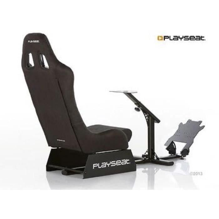 Playseat Evolution Asiento Cockpit de Simulación de Carreras Automotriz Alcantara Negro para Gaming | Ajustable y Muy Estable 0 Playseat Evolution Asiento Cockpit de Simulación de Carreras Automotriz Alcantara Negro para Gaming | Ajustable y Muy Estable 0