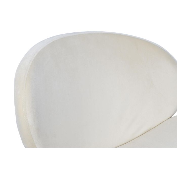 DKD Home Decor Silla Chic Blanco Dorado 57 x 73 x 63 cm 2