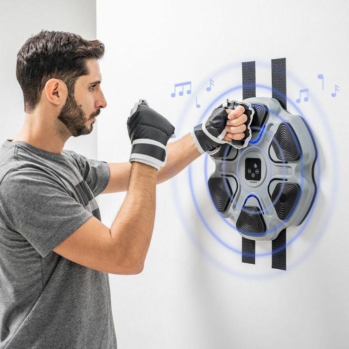 Máquina de Boxeo Musical Recargable Beatfist InnovaGoods 0 Máquina de Boxeo Musical Recargable Beatfist InnovaGoods 0
