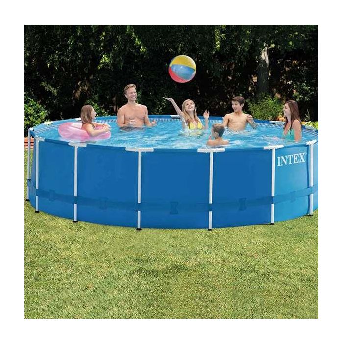 Piscina Circular con Depuradora Intex 457 x 122 cm Redonda 4 Piscina Circular con Depuradora Intex 457 x 122 cm Redonda 4