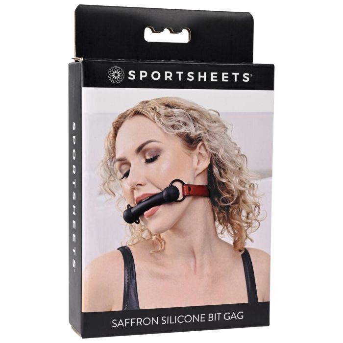 Mordaza Sportsheets Bit Negro/Rojo