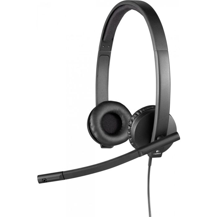 Logitech Auricular Binaural Estéreo con Micrófono USB H570E - Comodidad y Claridad en Llamadas 2