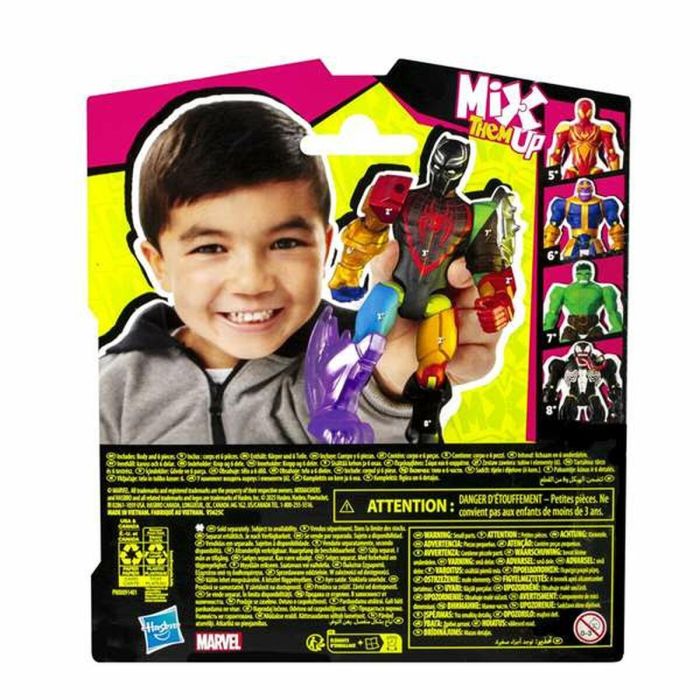 Figura avengers mixmashers con 16 puntos de conexion 12 cm. - modelos surtidos 4 Figura avengers mixmashers con 16 puntos de conexion 12 cm. - modelos surtidos 4