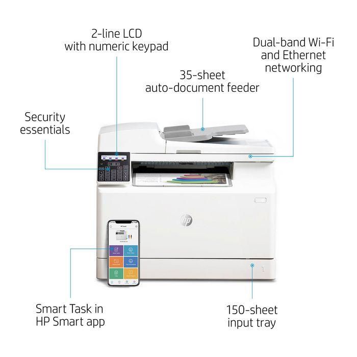 HP Color LaserJet Pro MFP M183fw, Laser, 216 x 356, 600 x 600dpi, 16ppm, 800MHz, 256MB, WiFi, LCD 19 HP Color LaserJet Pro MFP M183fw, Laser, 216 x 356, 600 x 600dpi, 16ppm, 800MHz, 256MB, WiFi, LCD 19