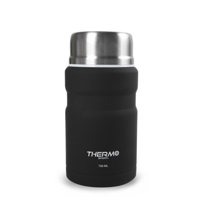 Termo para comida Thermosport 750 ml acero negro (6 Unidades) 1 Termo para comida Thermosport 750 ml acero negro (6 Unidades) 1