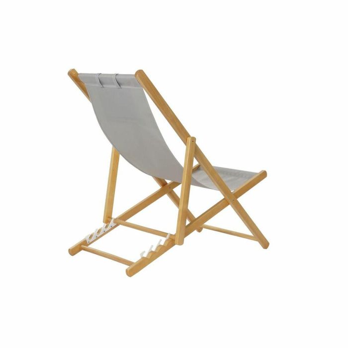 Tumbona DKD Home Decor Gris 77 cm 57,5 x 113 x 77 cm Natural (57,5 x 113 x 77 cm) 4 Tumbona DKD Home Decor Gris 77 cm 57,5 x 113 x 77 cm Natural (57,5 x 113 x 77 cm) 4