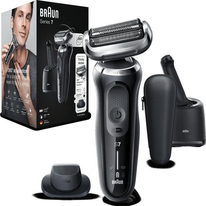 Razor eléctrico con precisión Mower Braun Series 7 71 -N7200CC - Smartcare Center, negro 5 Razor eléctrico con precisión Mower Braun Series 7 71 -N7200CC - Smartcare Center, negro 5