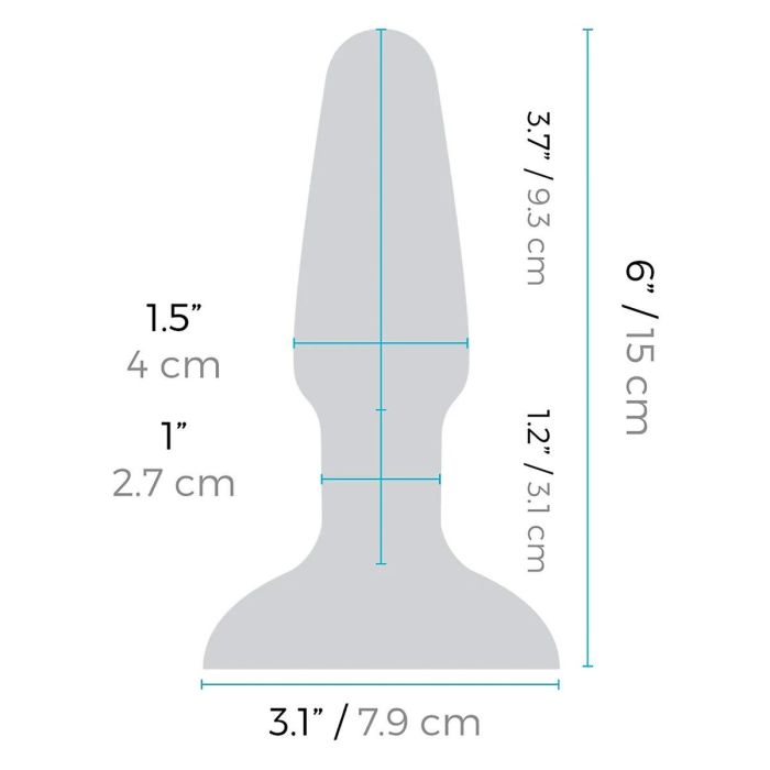 Plug Anal B-Vibe Multicolor (12 cm) 10 Plug Anal B-Vibe Multicolor (12 cm) 10