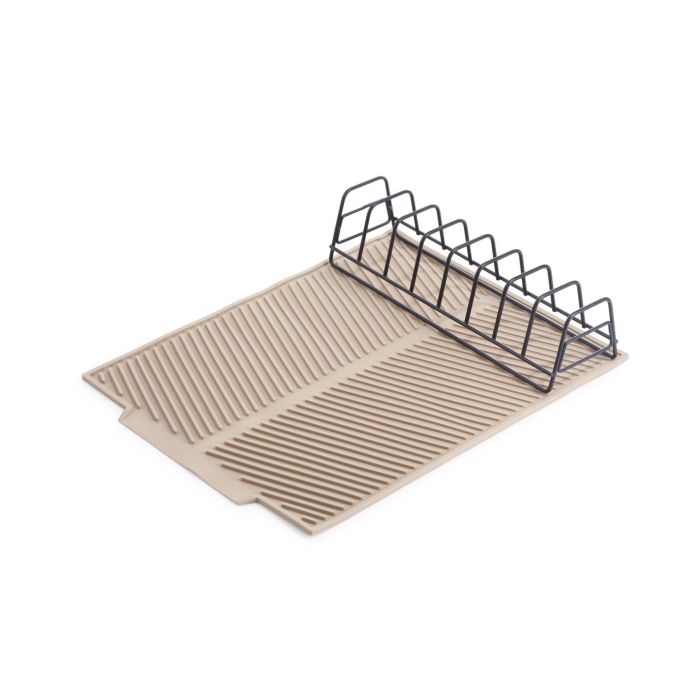 Escurreplatos Basicos DKD Home Decor Beige Negro 33 x 8 x 43 cm (2 Unidades) Escurreplatos Basicos DKD Home Decor Beige Negro 33 x 8 x 43 cm (2 Unidades)