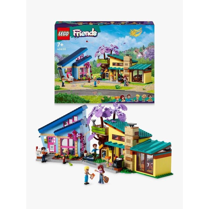 LEGO 42620 Friends Casas Familiares de Olly y Paisley, Muñeca de Juguete con Figuras y Accesorios 13 LEGO 42620 Friends Casas Familiares de Olly y Paisley, Muñeca de Juguete con Figuras y Accesorios 13