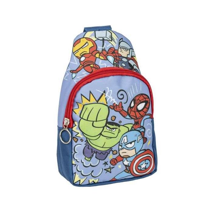 Mochila infantil bandolera avengers 13.0 x 23.0 x 7.0 cm