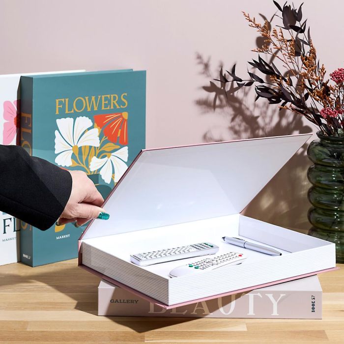 Libro-Caja Deco Beauty-Flower Home Deco Factory 1 Libro-Caja Deco Beauty-Flower Home Deco Factory 1