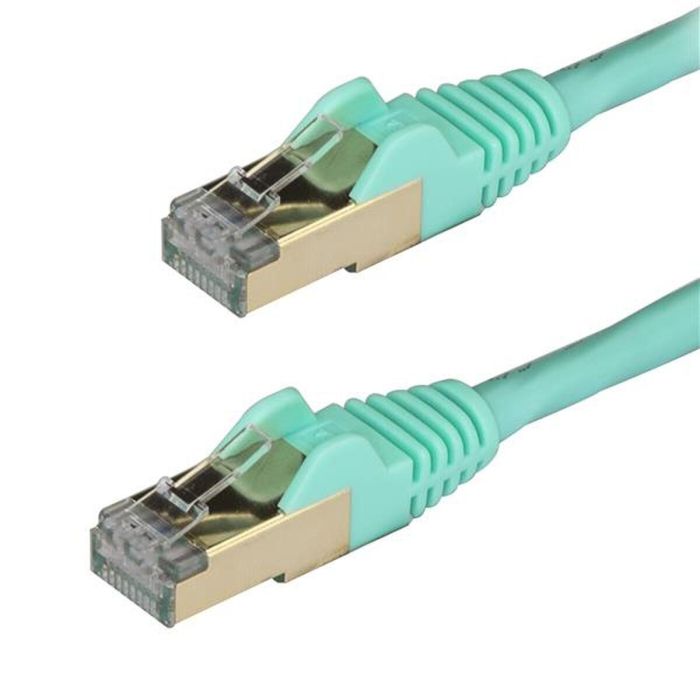Cable de Red Rígido UTP Categoría 6 Startech 6ASPAT2MAQ 2 m Azul Turquesa 2 Cable de Red Rígido UTP Categoría 6 Startech 6ASPAT2MAQ 2 m Azul Turquesa 2