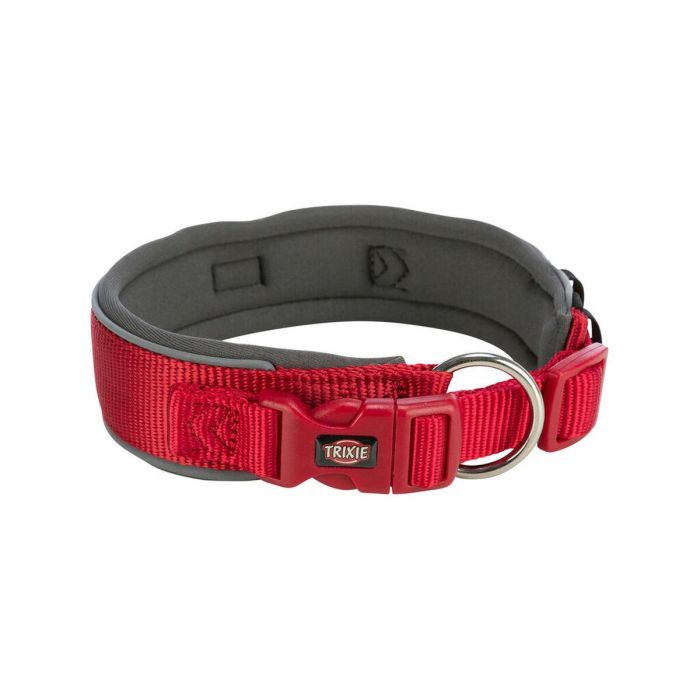 Collar para Perro Trixie Premium Rojo Grafito S/M 33-42 cm 0 Collar para Perro Trixie Premium Rojo Grafito S/M 33-42 cm 0