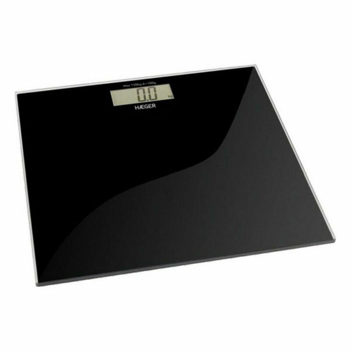 Báscula Digital de Baño Haeger BS-DIG.010A Negro Báscula Digital de Baño Haeger BS-DIG.010A Negro