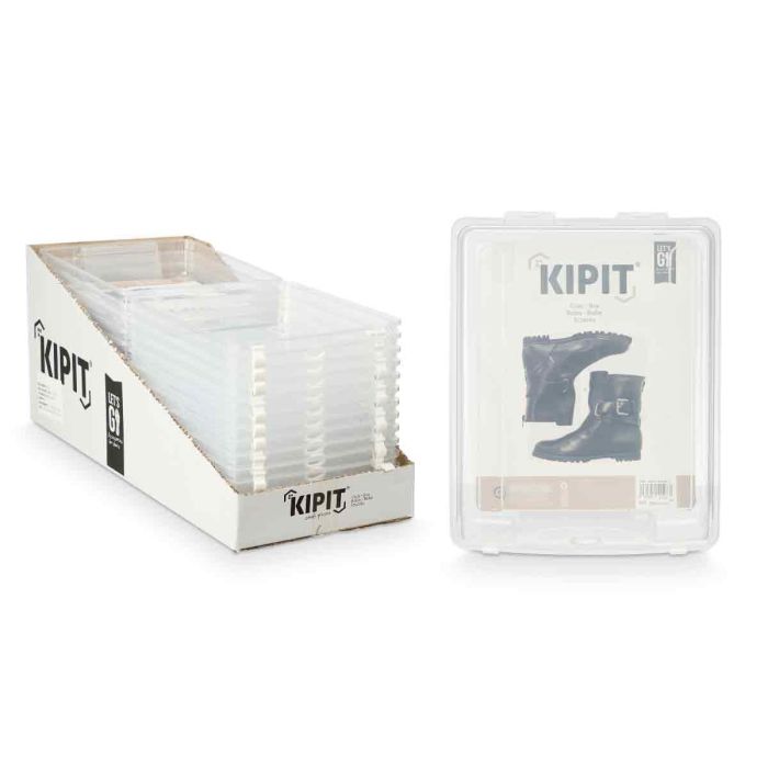 Caja Organizadora Botas Kipit 29X13CM (12 Unidades) 2 Caja Organizadora Botas Kipit 29X13CM (12 Unidades) 2
