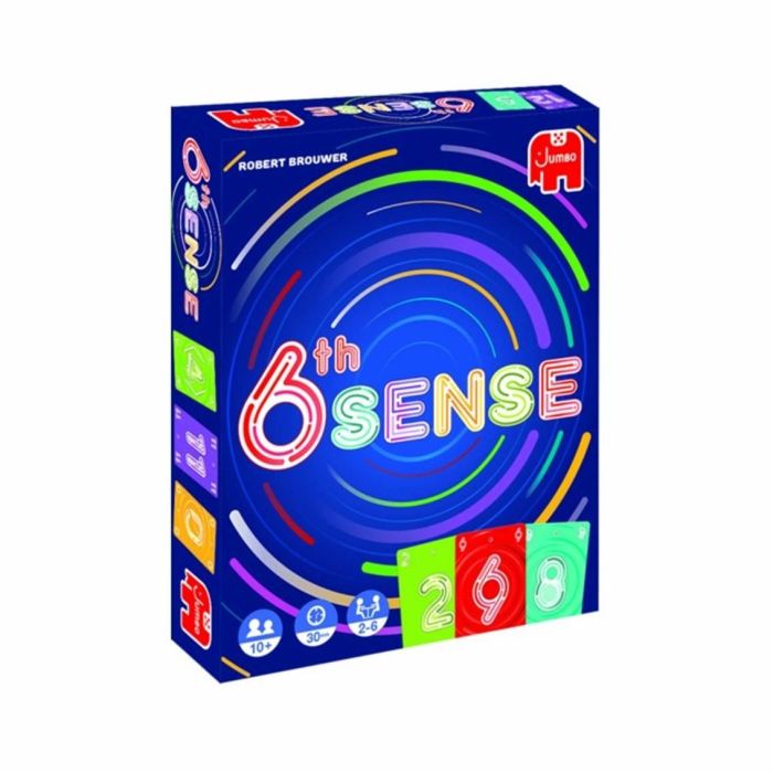 Jumbo Juego de Mesa 6th Sense - Juego de Cartas Familiar, A partir de 10 años, 70 Cartas