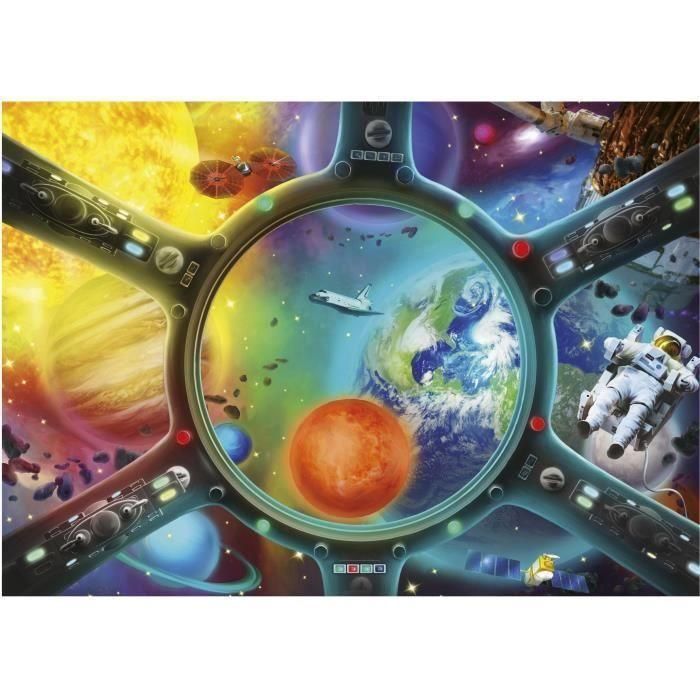 Educa EDU1747456964831 Puzzle Paseo Espacial 500 piezas Temática ciencia y espacio 48x34 cm 1