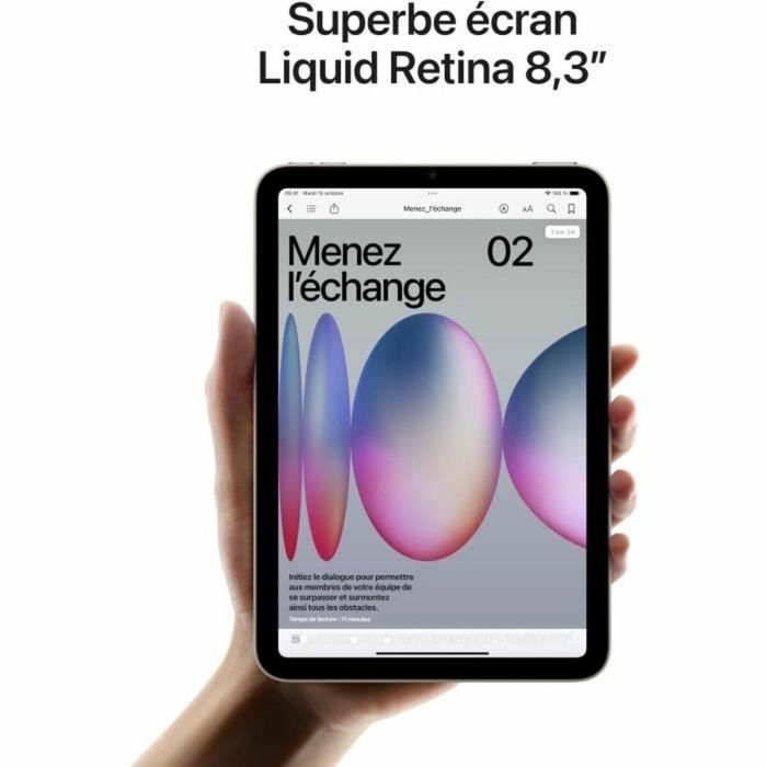 APPLE iPad mini (2024) - 8,3'' - WiFi + Cellular - 128 GB - Púrpura 4