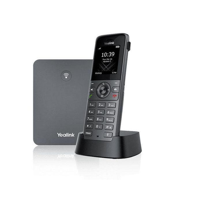 Yealink W73P Teléfono SIP DECT - Sistema Inalámbrico de Alto Rendimiento Escalable para Comunicación Productiva