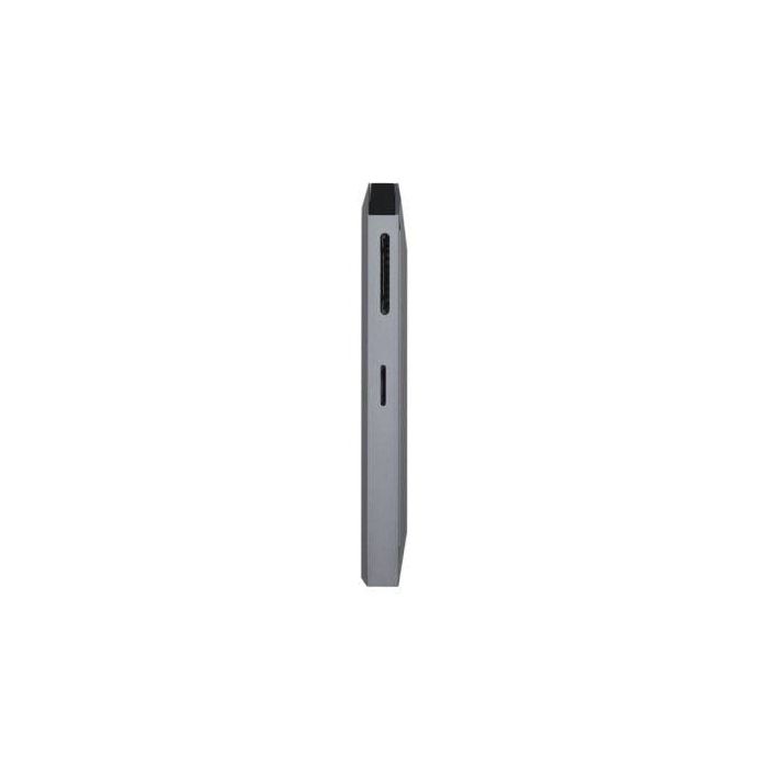 Aisens Dock Station USB-C 8 en 1 con HDMI, RJ45, 3 USB, PD 100W, lectores SD y Micro SD - Gris 3